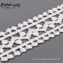 New Fashion White Embroidered Trim